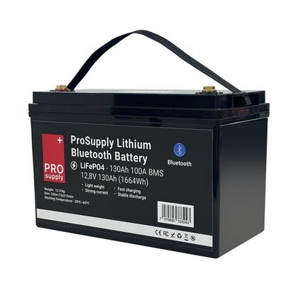 Litiumbatteri 12v 130ah Bt